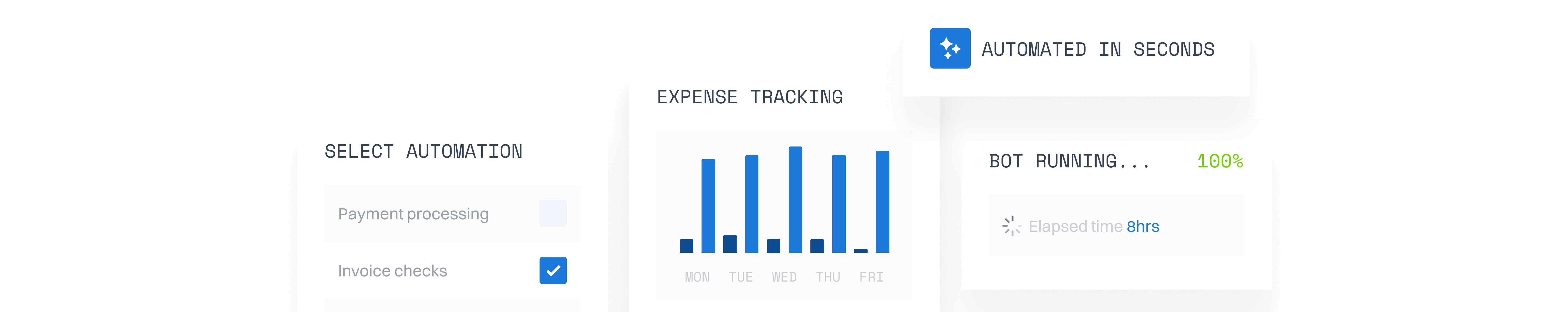 Automate your institution’s critical processes in just 3 weeks